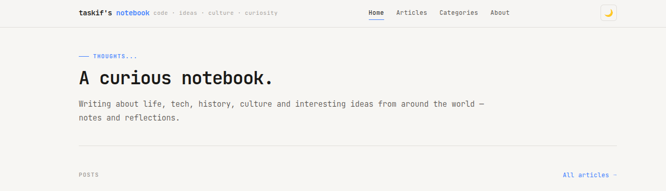 Blog Mockup